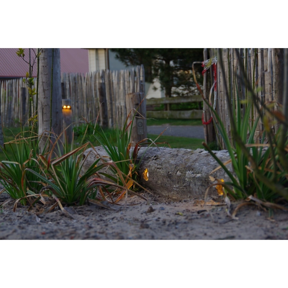 Houten padverlichting Tronco Kastanje - 100cm - 2700K Timberlab 8716803514591