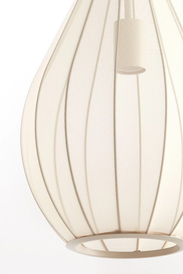 Japandi hanglamp Itela crème Ø 28cm Light & Living 8717807702748