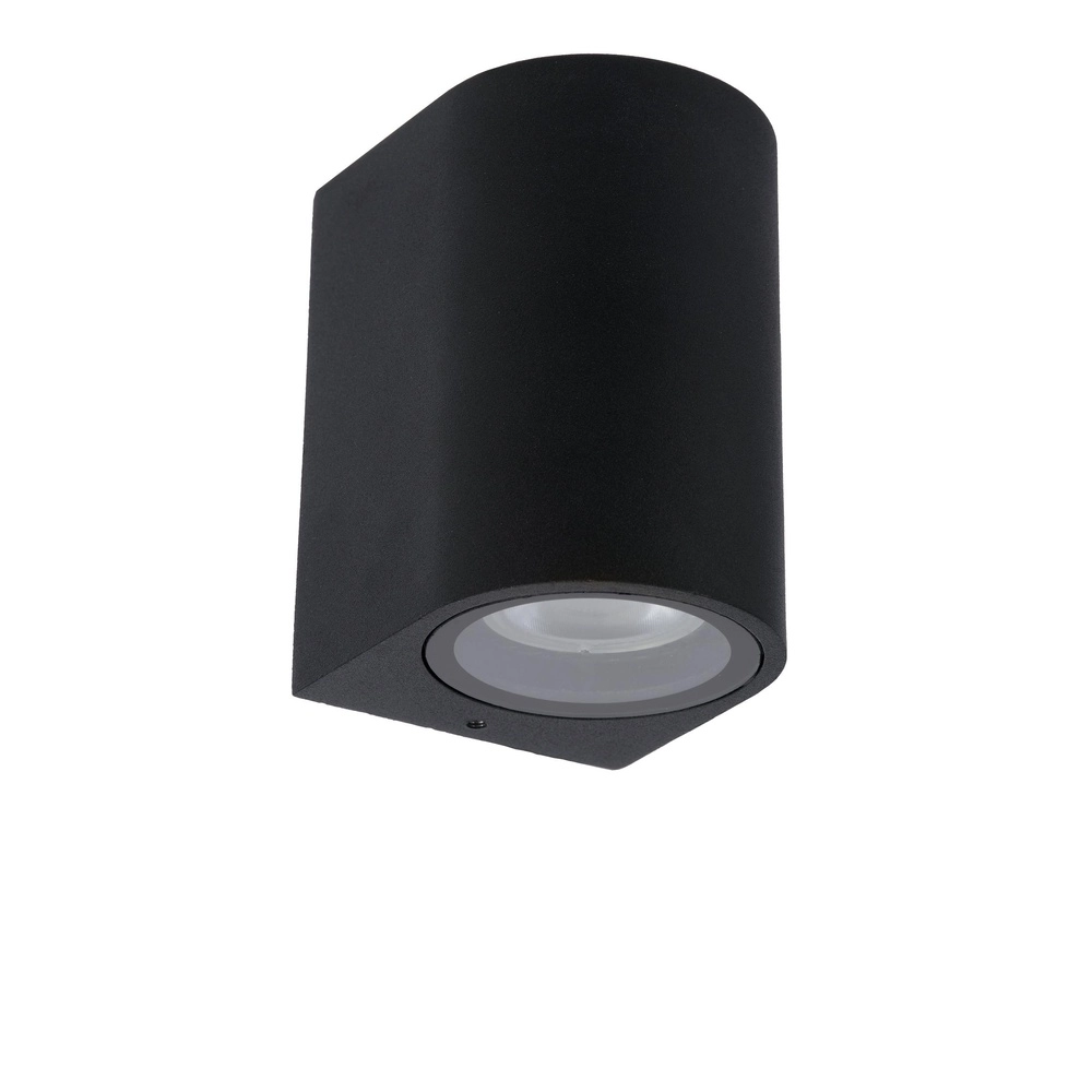 Wandspot Zaro IP44 enkel zwart