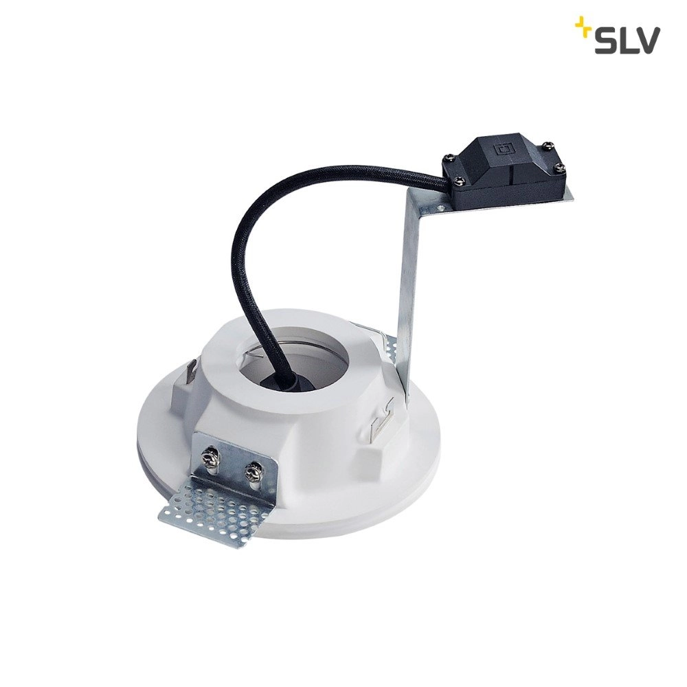 Inbouwspot Plastra GU10 wit 13cm SLV 4024163160612