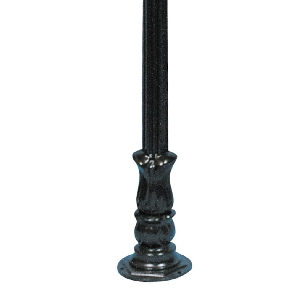 Nostalgische tuinlamp De Waard zwart KS verlichting 8714732070249