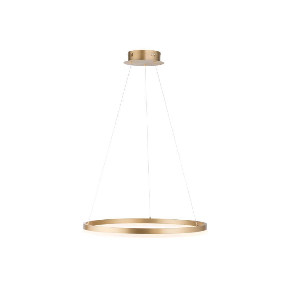 Moderne hanglamp Titus Ø 60cm antiek messing