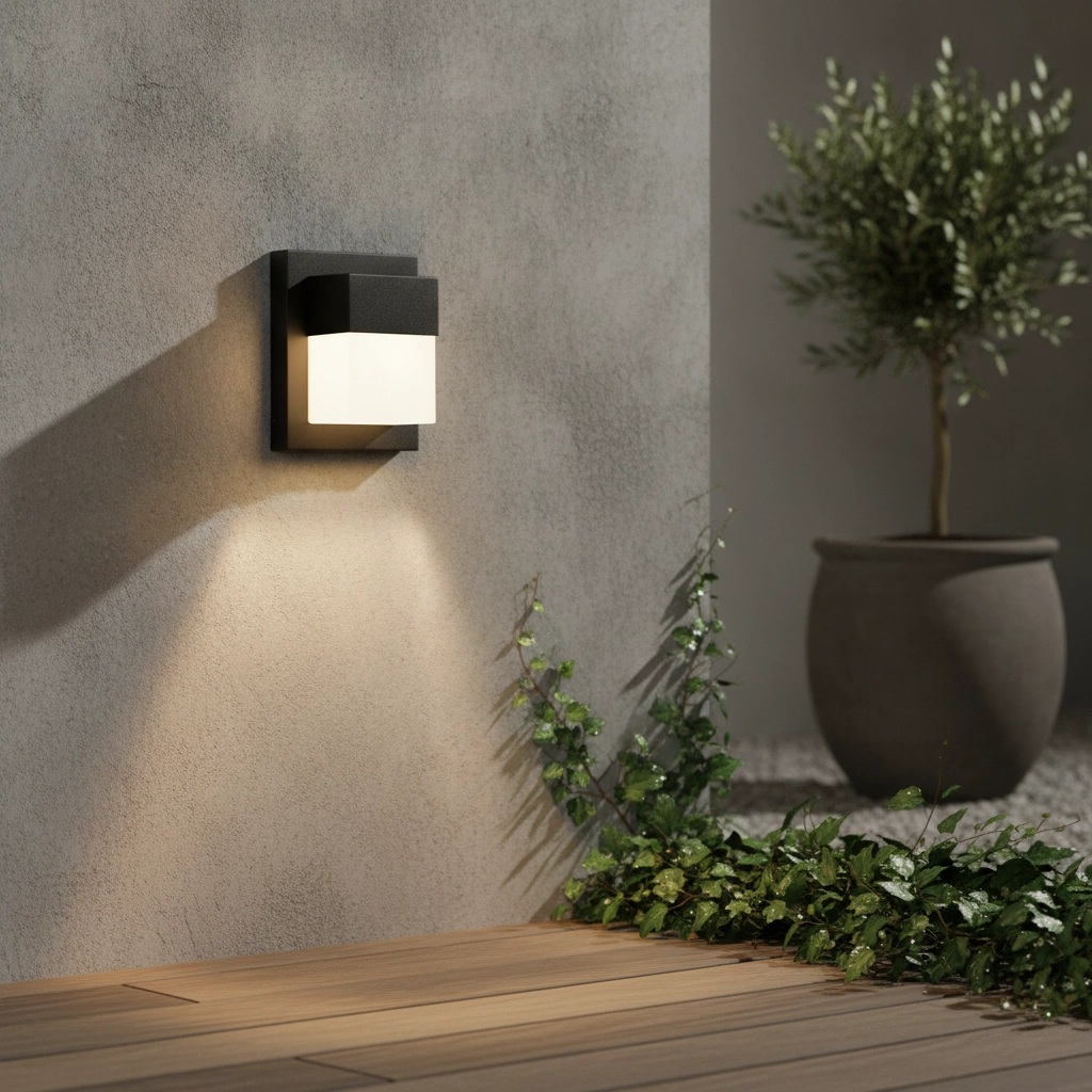 Design wandlamp Leto zwart