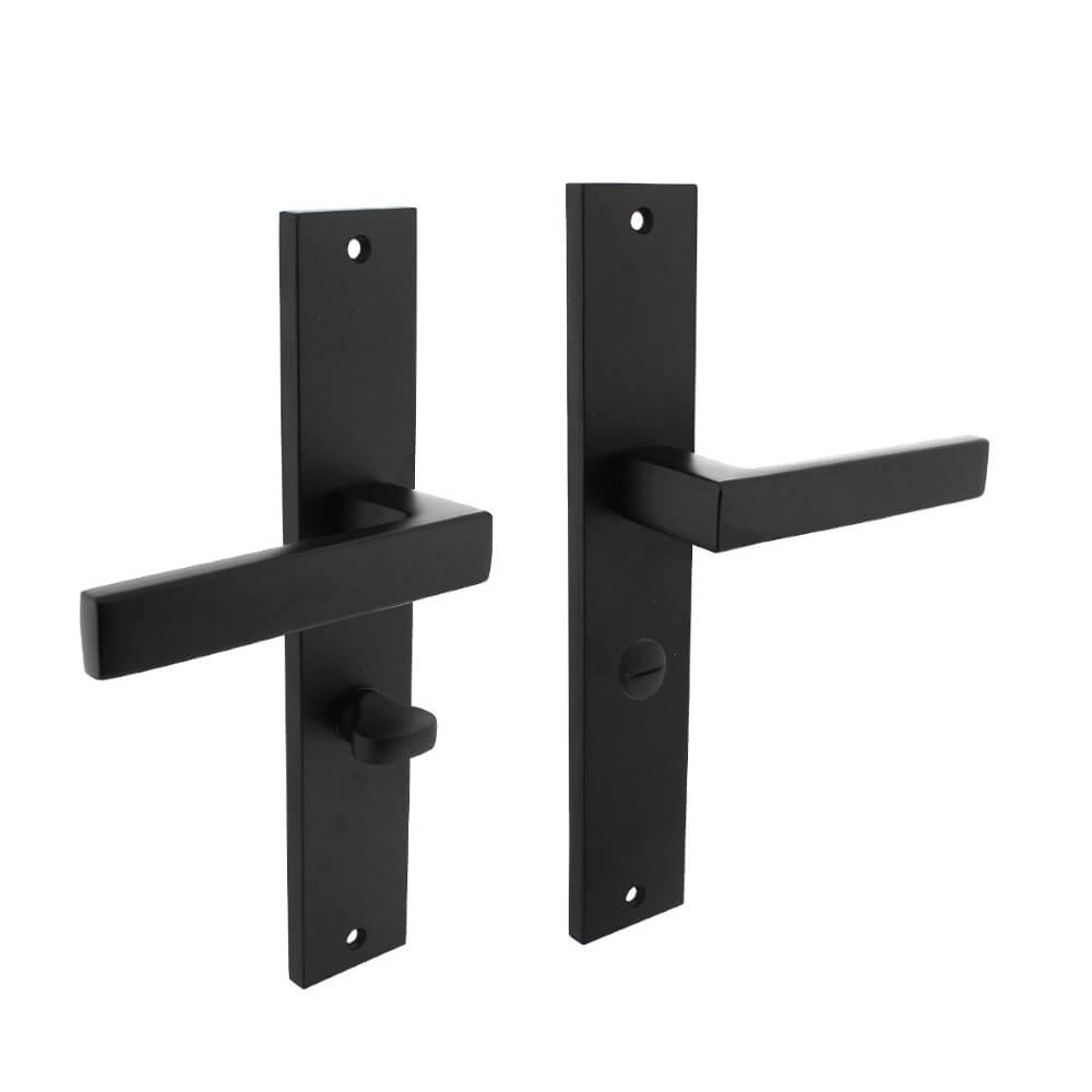 Deurklink Hera WC-sluiting 63/8 zwart