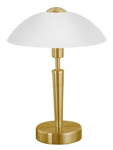 Tafellamp Solo 1 35cm goud met wit