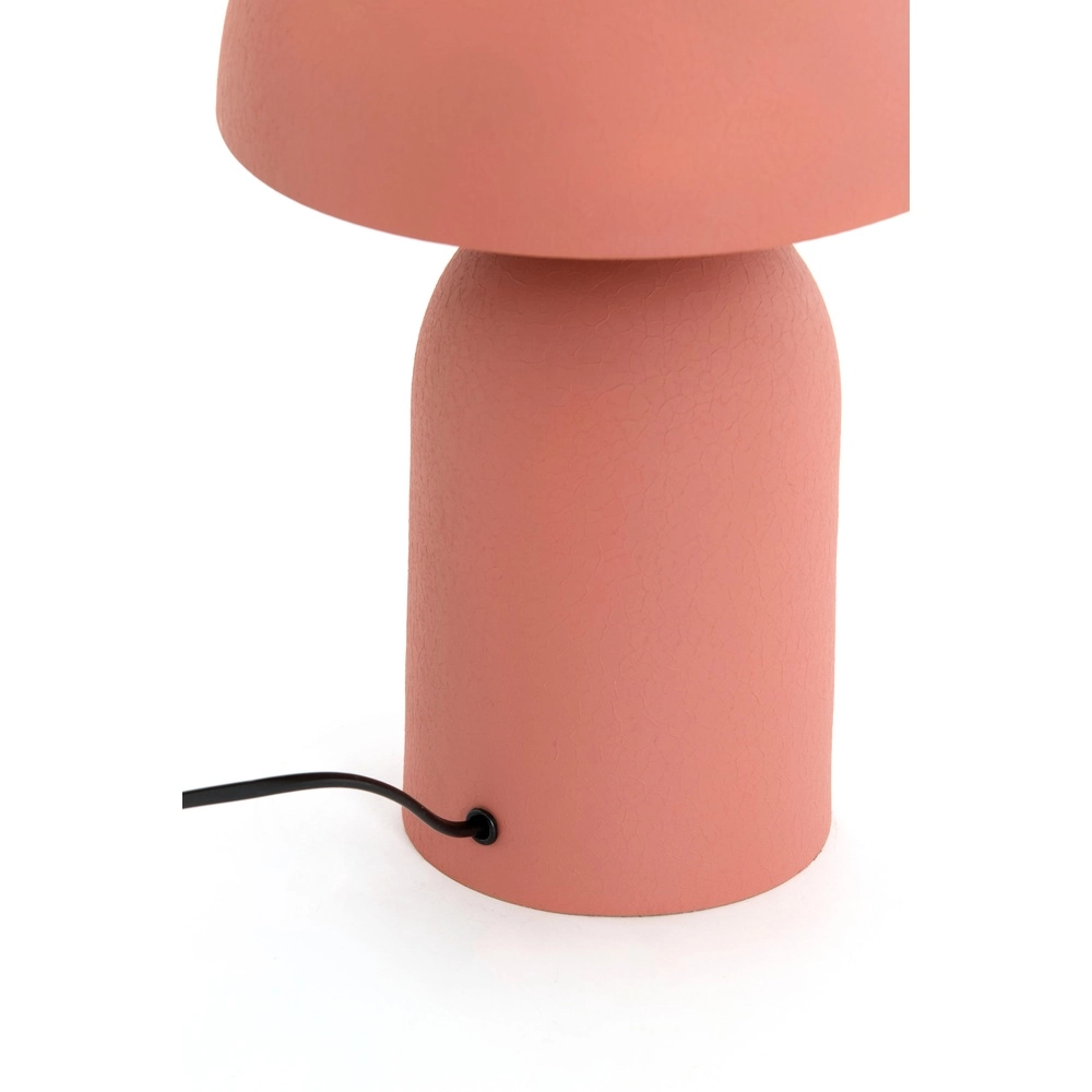 Champignon tafellamp Tolima koraal roze - Ø 31cm Light & Living 8717807807856