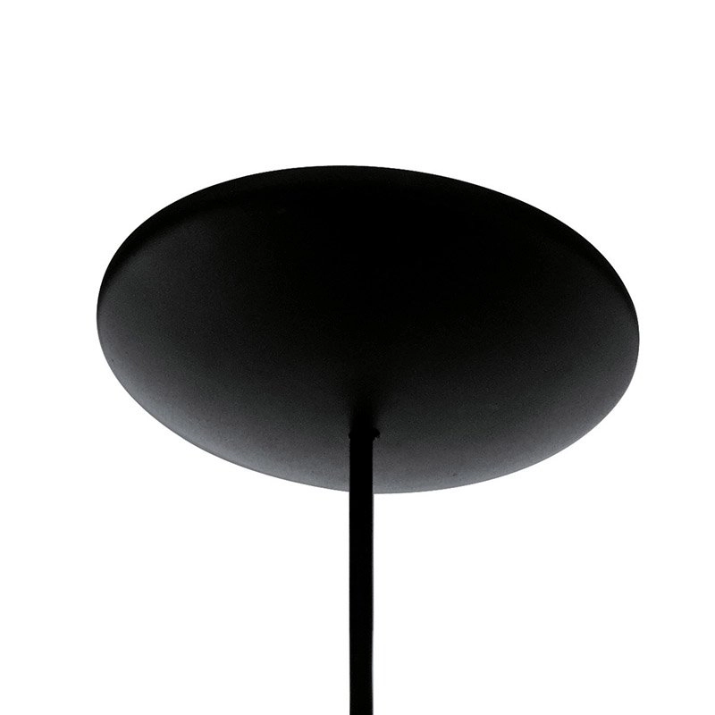 Hanglamp Mogano 1 40cm zwart met roodkoper Eglo 9002759946050
