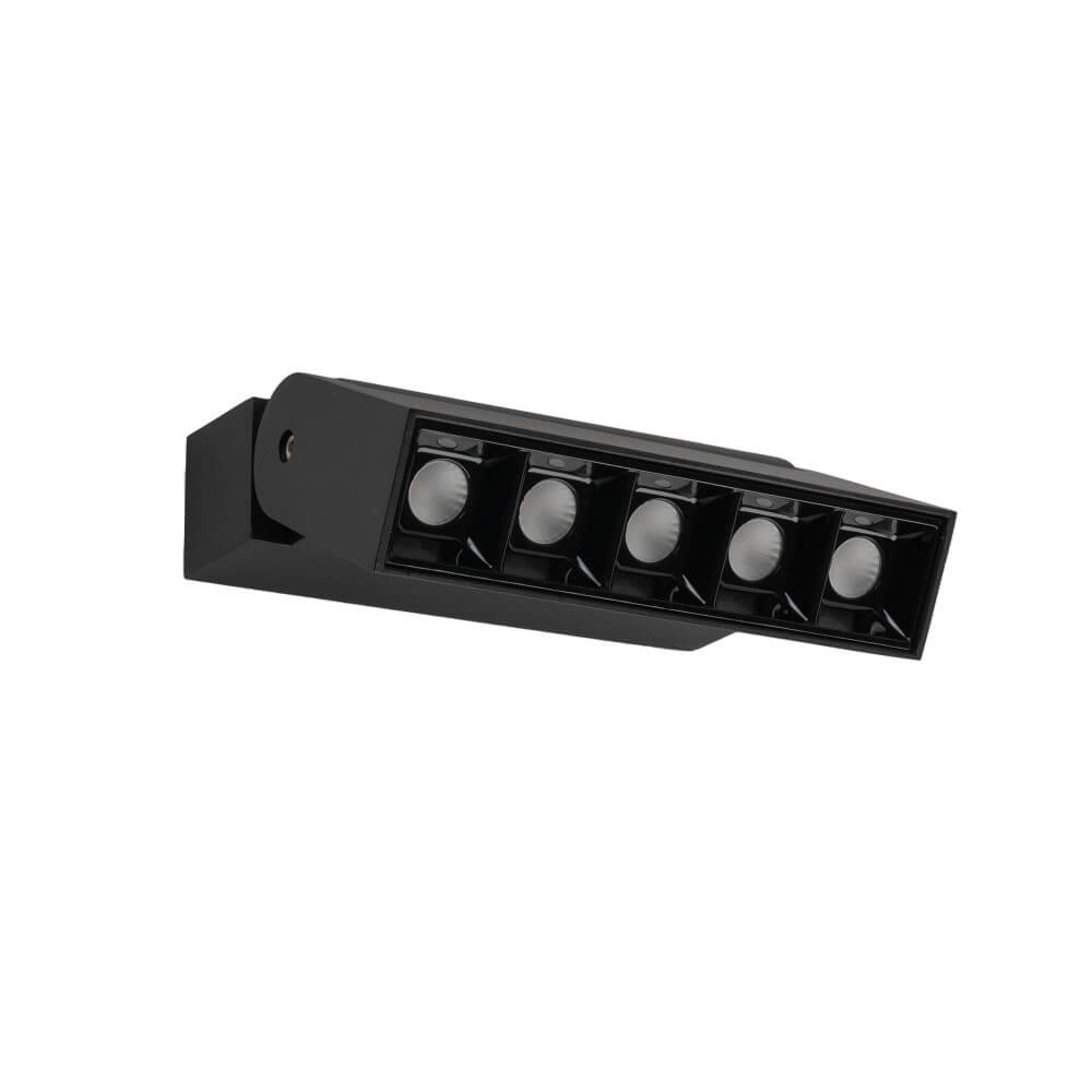 Richtbare wandspot Focus Mini zwart - 3000K Lyora 5903139100687