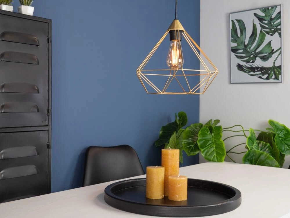 Gouden hanglamp Tarbes Ø 32,5cm Eglo 9002759436797