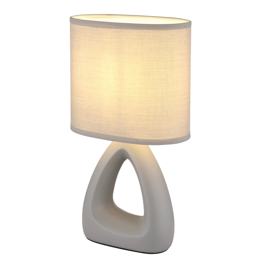 Design schemerlamp Triangle grijs