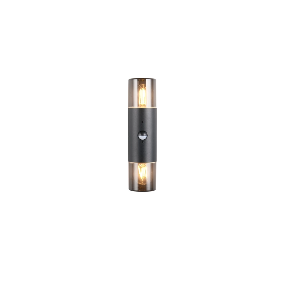 Wandlamp Hoosic dubbel met sensor Trio 4017807603637