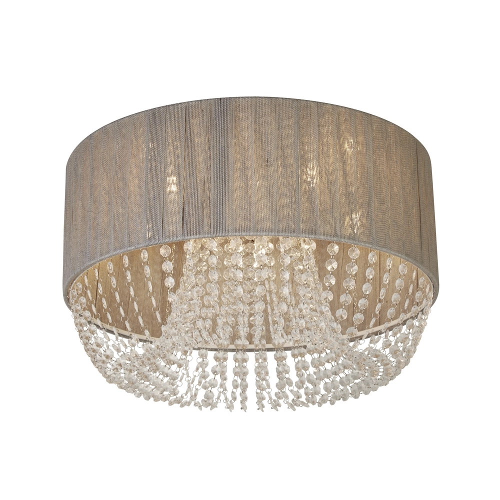 Plafondlamp Bellano chroom Ø 50cm