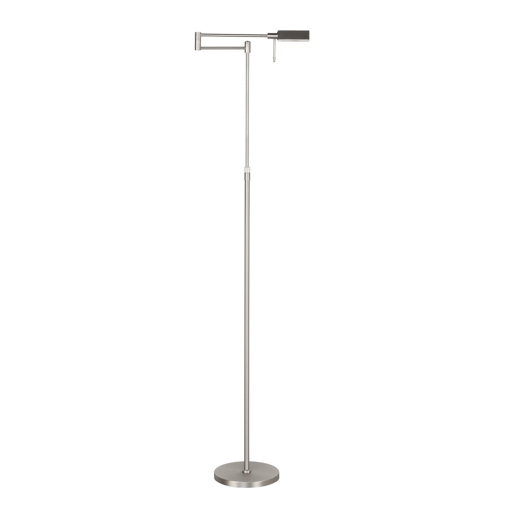 Klassieke leeslamp Mini Bari LED nikkel Ø 20cm