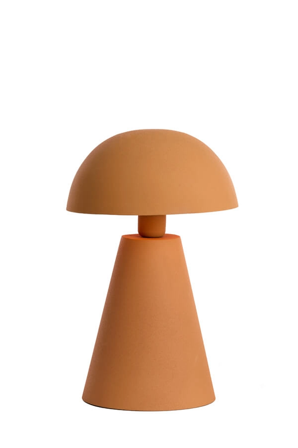 Design tafellamp Surrina oranje Ø 26cm