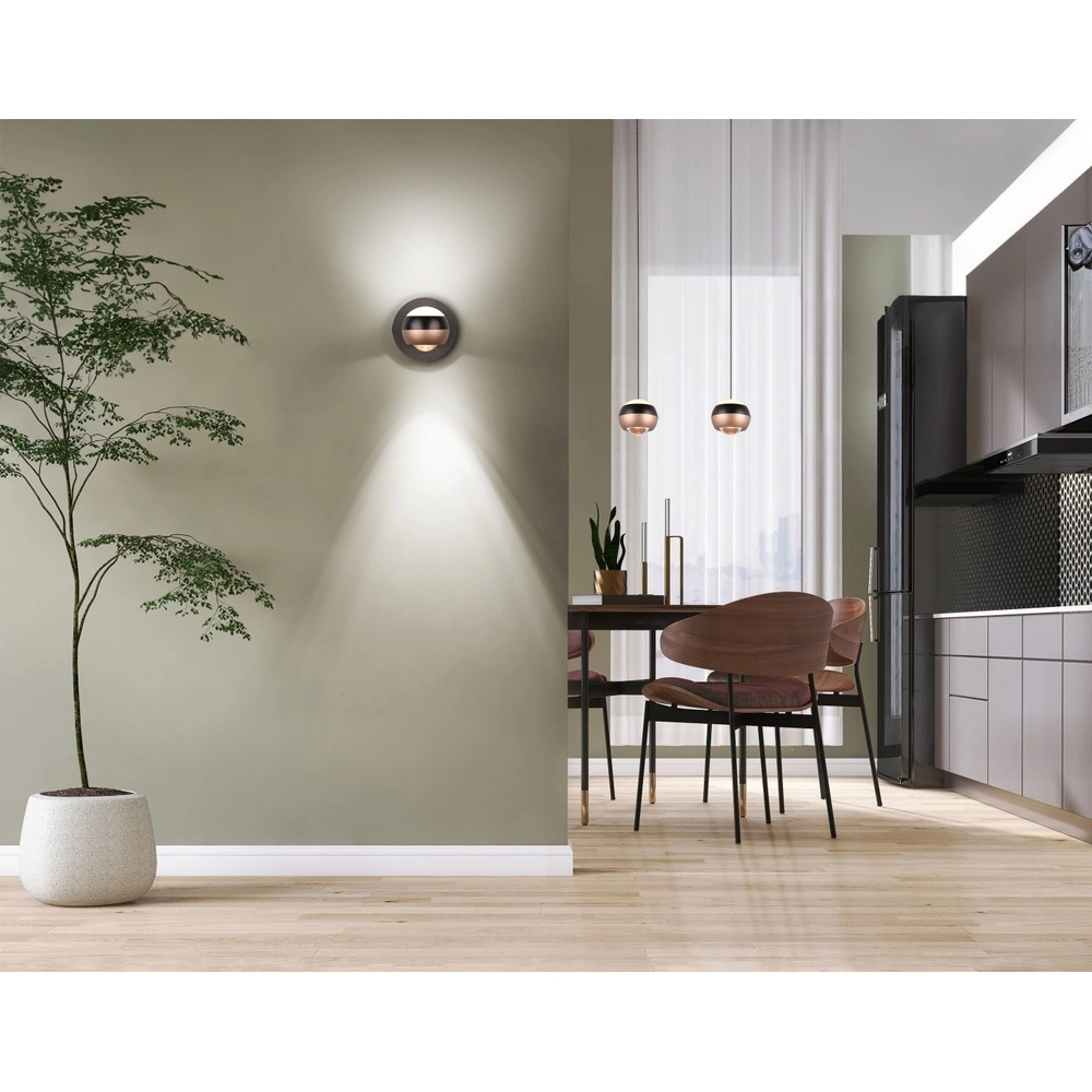 Design hanglamp Orbit enkel Ø 15,5cm Trio 4017807578836