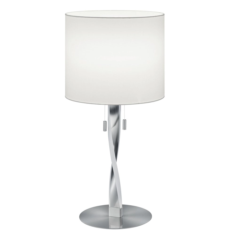Tafellamp Nandor 62cm metaalgrijs Trio 4017807380453