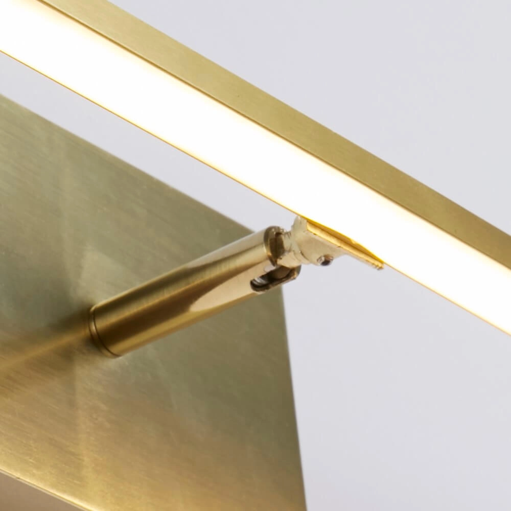 Schilderijlamp Amalfi messing 41cm Searchlight 5053423273693