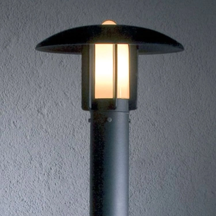 Design terraslamp Heimdal 200cm mat zwart KonstSmide 7318304027528