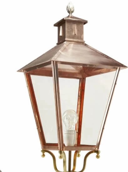 Bronzen muurlamp Wolfsburg L KS verlichting 8714732139502