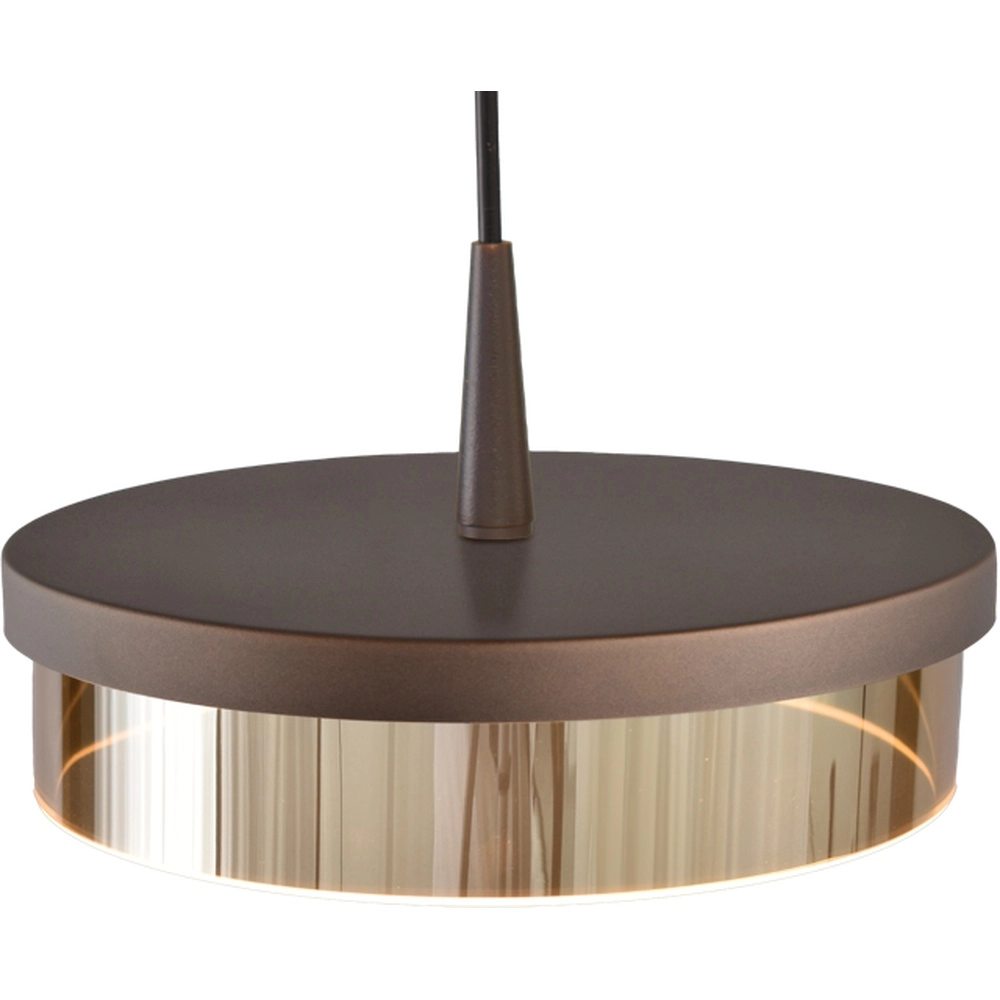 3-lichts hanglamp Imperia 100cm cacao bruin Masterlight 8718121359496