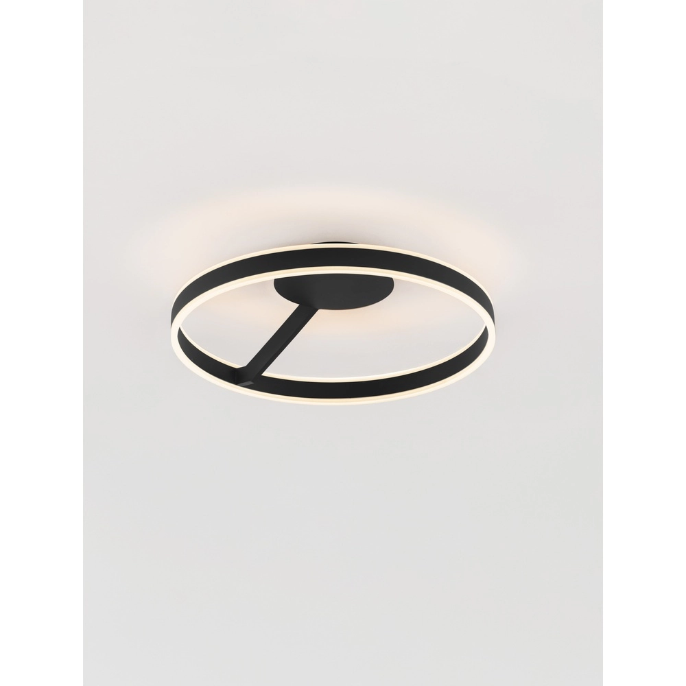Plafondlamp Bianco zwart Ø 60cm Lyora 5212017473837