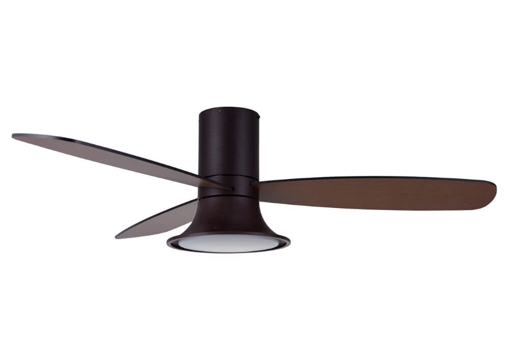 Ventilator met lamp Flusso Ø 132cm