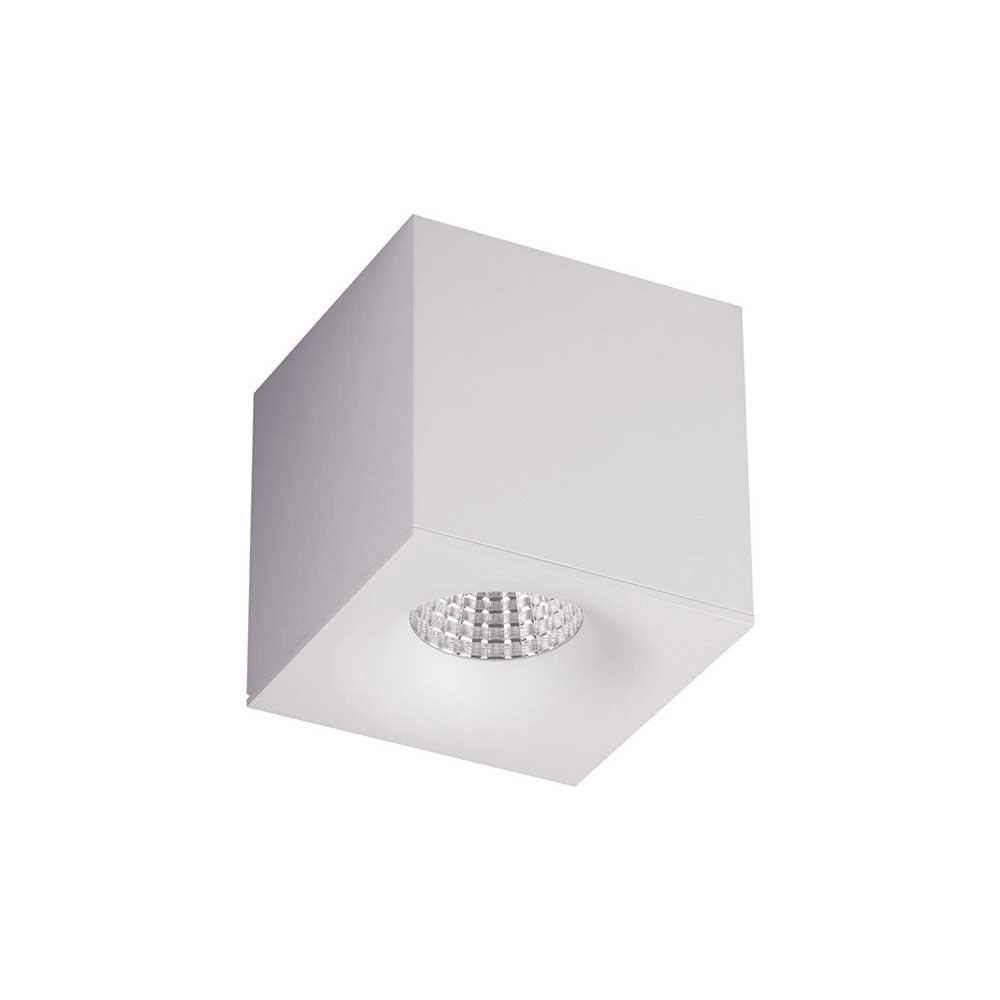 Led opbouwspot Brick wit