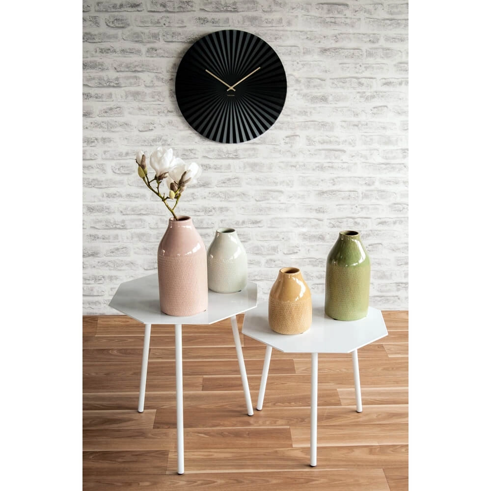 Wandklok Sensu zwart - Ø 40cm Karlsson 8714302613470