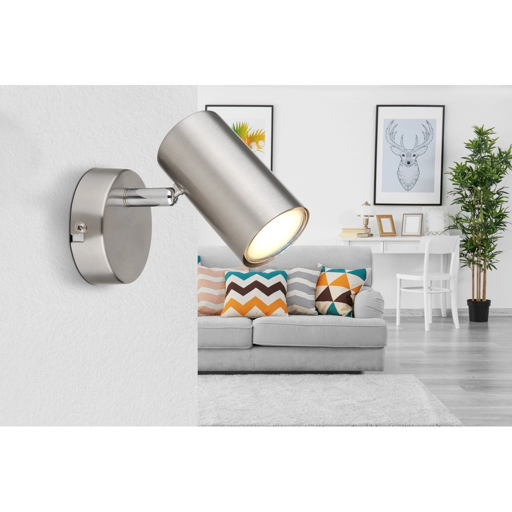 Wandlamp Allvi nikkel Globo 9007371454761
