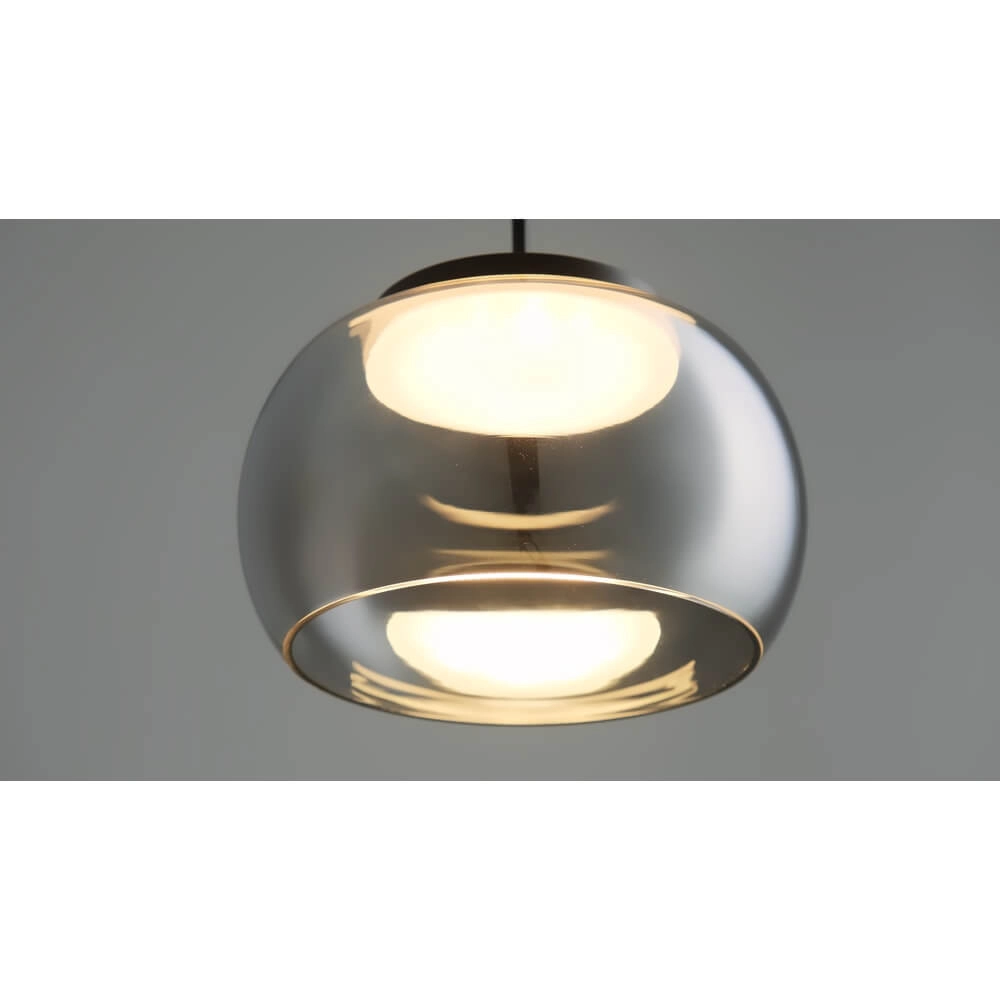 Design hanglamp Bounto met smoke glas Lyora 4255805301159