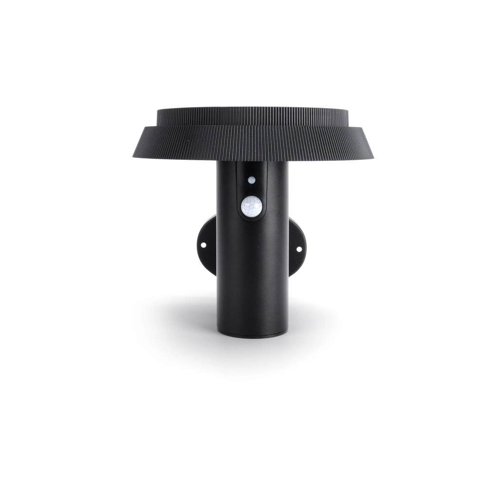 Buitenlamp True zwart - solar - met bewegingssensor Lyora 5055788300779