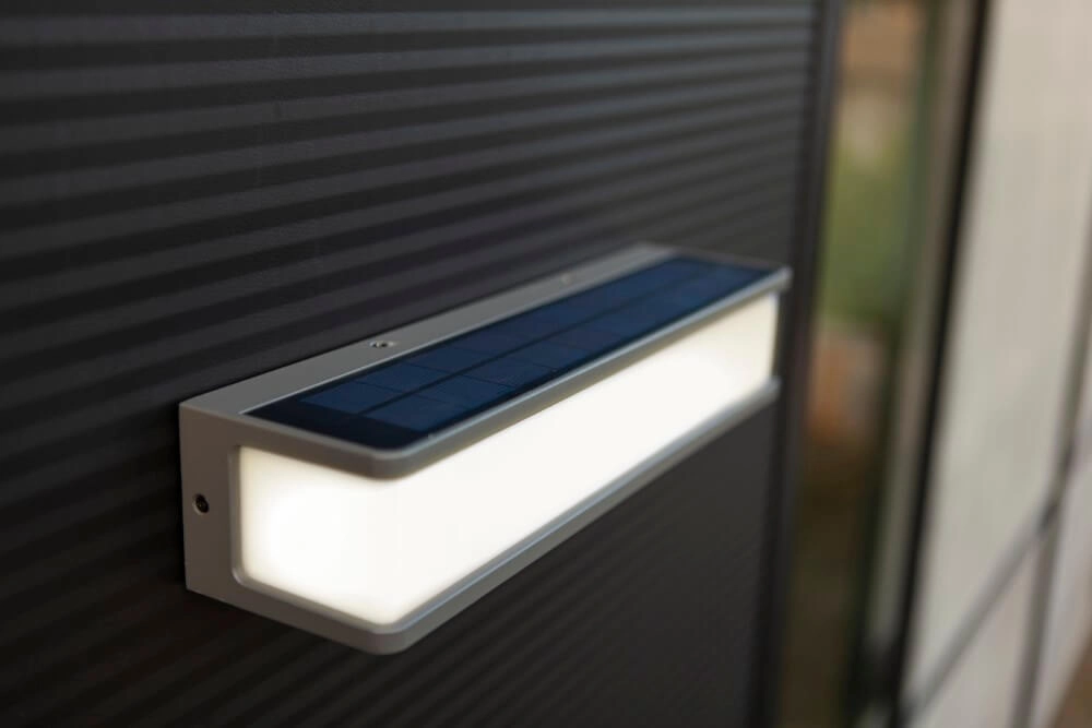 Design wall lamp Doblo solar rectangular Lutec 6939412014272