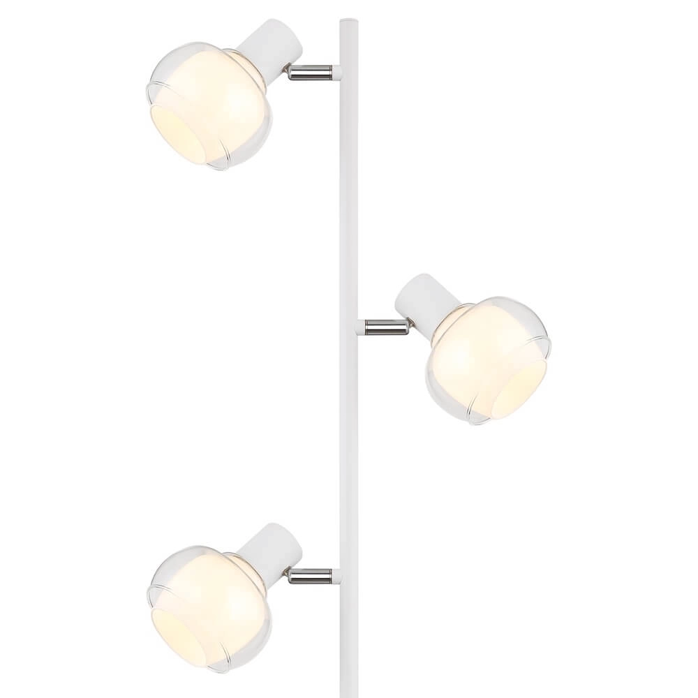 Witte vloerlamp Tokki 3-lichts Globo 9007371455041