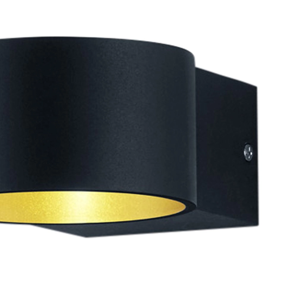 LED wandlamp Lacapo zwart Trio 4017807306309