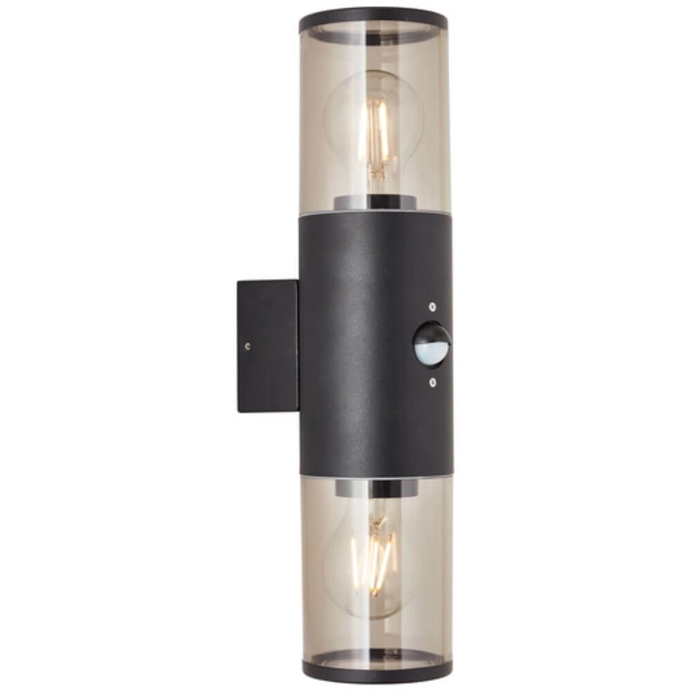 Dubbele buitenlamp Sergioro met sensor