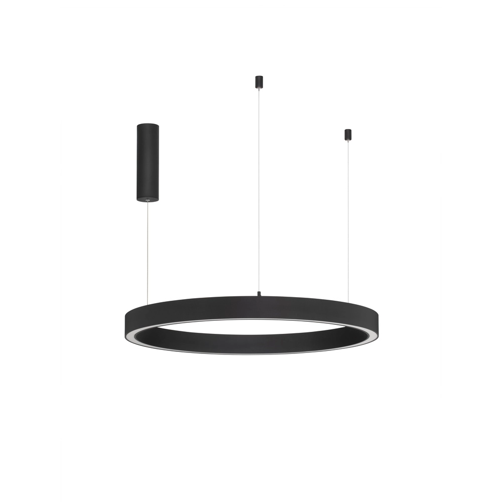Design hanglamp Sting zwart Ø 80cm Lyora 5212017437419