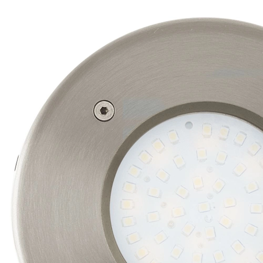 Buitenspot Lamedo rond RVS Eglo 9002759934828