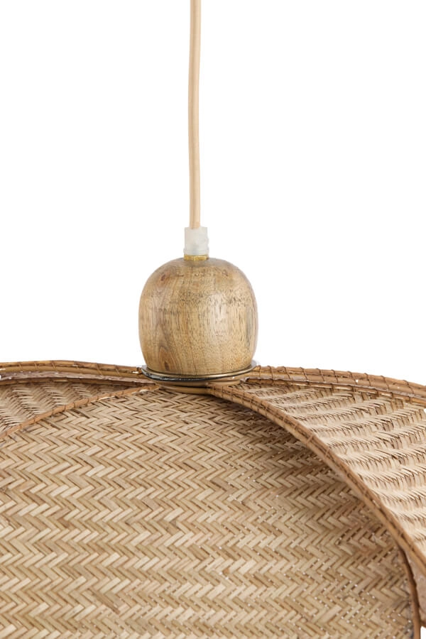 Hanglamp Lavrio bruin Ø 48cm Light & Living 8717807743116