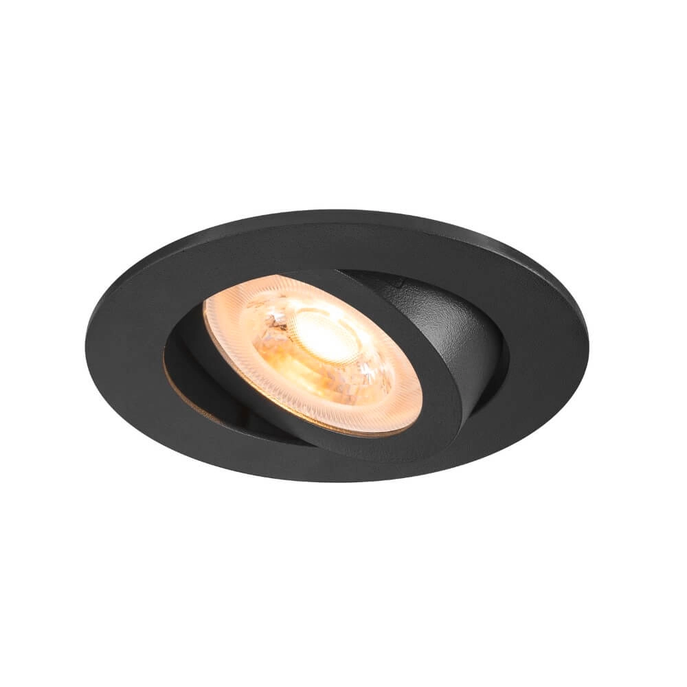 Inbouwspot New Tria 68 rond - zwart - GU10 SLV 4024163276207