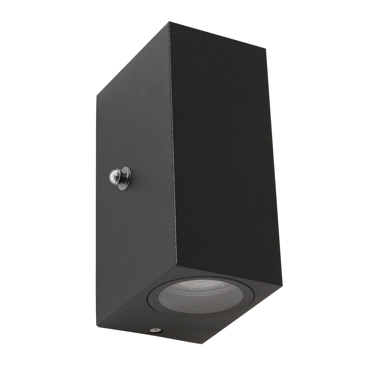 Vierkante wandspot Logan met schemersensor Steinhauer 8712746133226