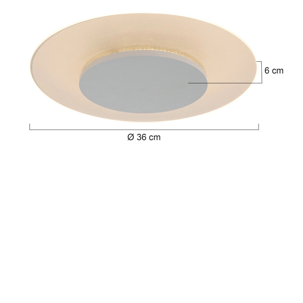 Led plafondlamp Lido 36 Steinhauer 8712746106244
