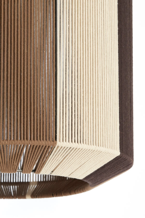 Hanglamp Kozana bruin Ø 48cm Light & Living 8717807758790