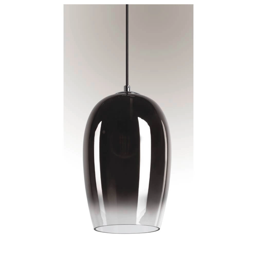 Glazen hanglamp Pantilo smoke glas - Ø 18cm SLV 4024163266420