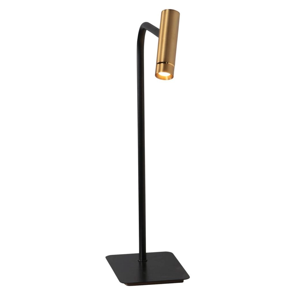 Tafellamp Lumo zwart met goud Steinhauer 8712746184600