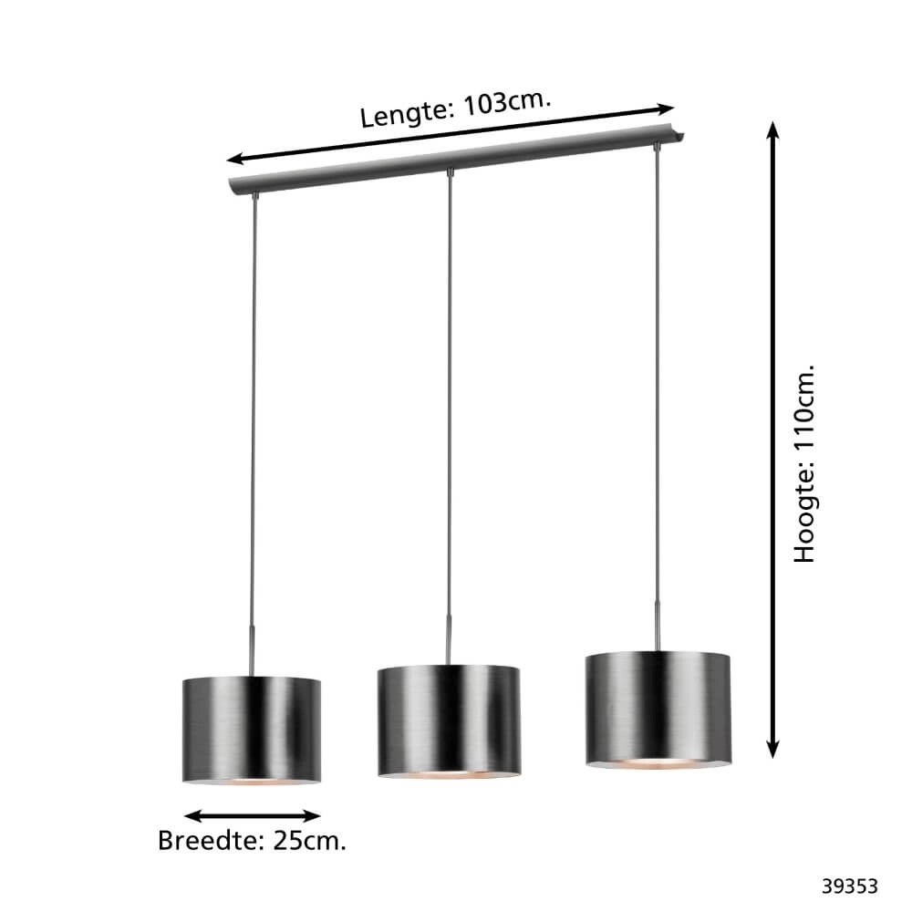 3-lichts hanglamp Saganto design Stars of Light 9002759393533