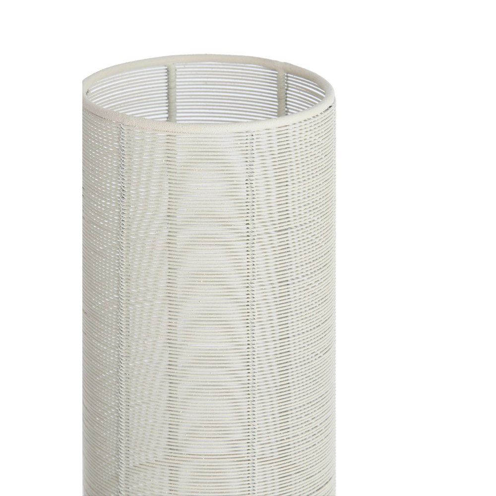 Tafellamp Lezuza Ø 15,5cm wit Light & Living 8717807744878