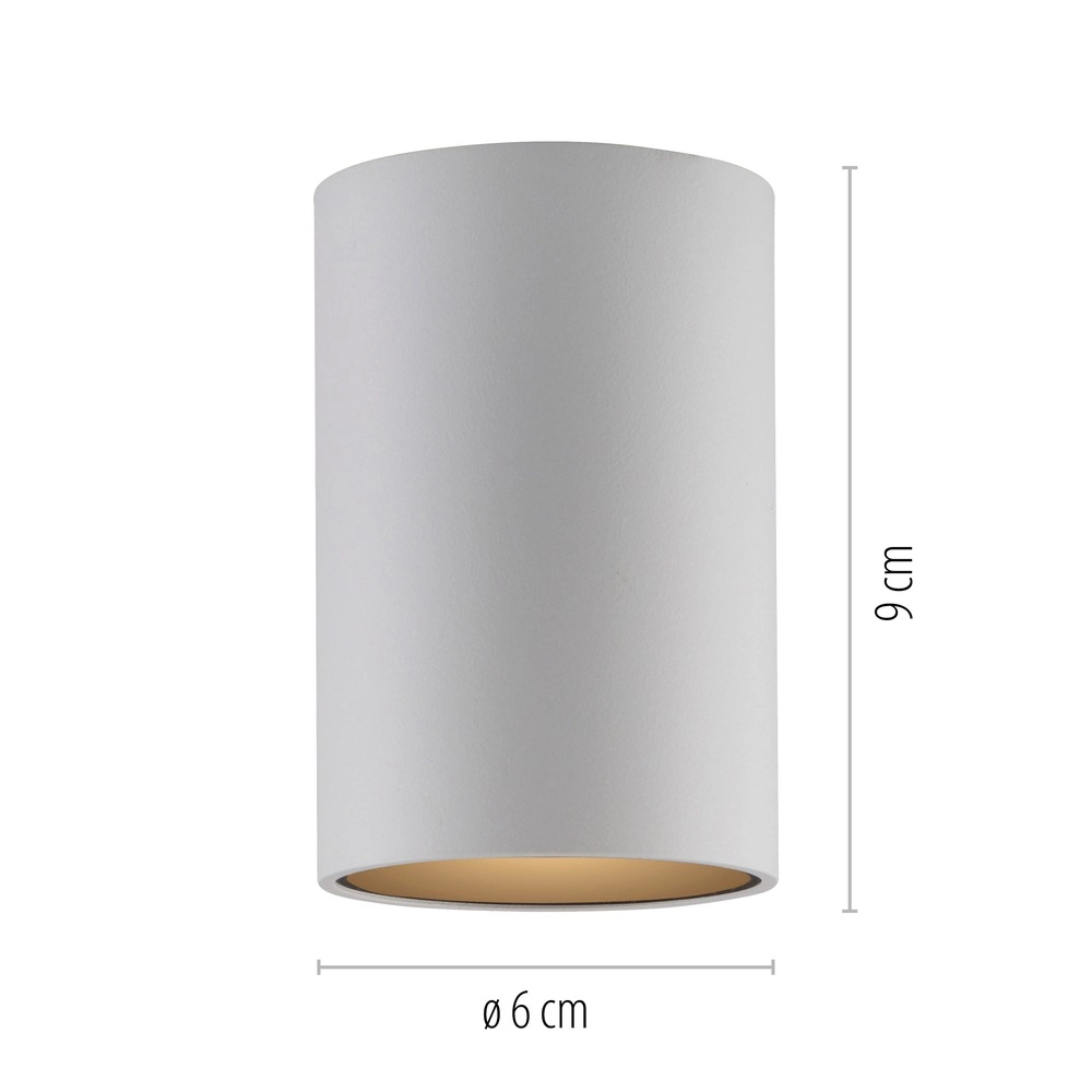 Plafond opbouwspot Pure Point Ø 6cm - wit Paul Neuhaus 4012248395660