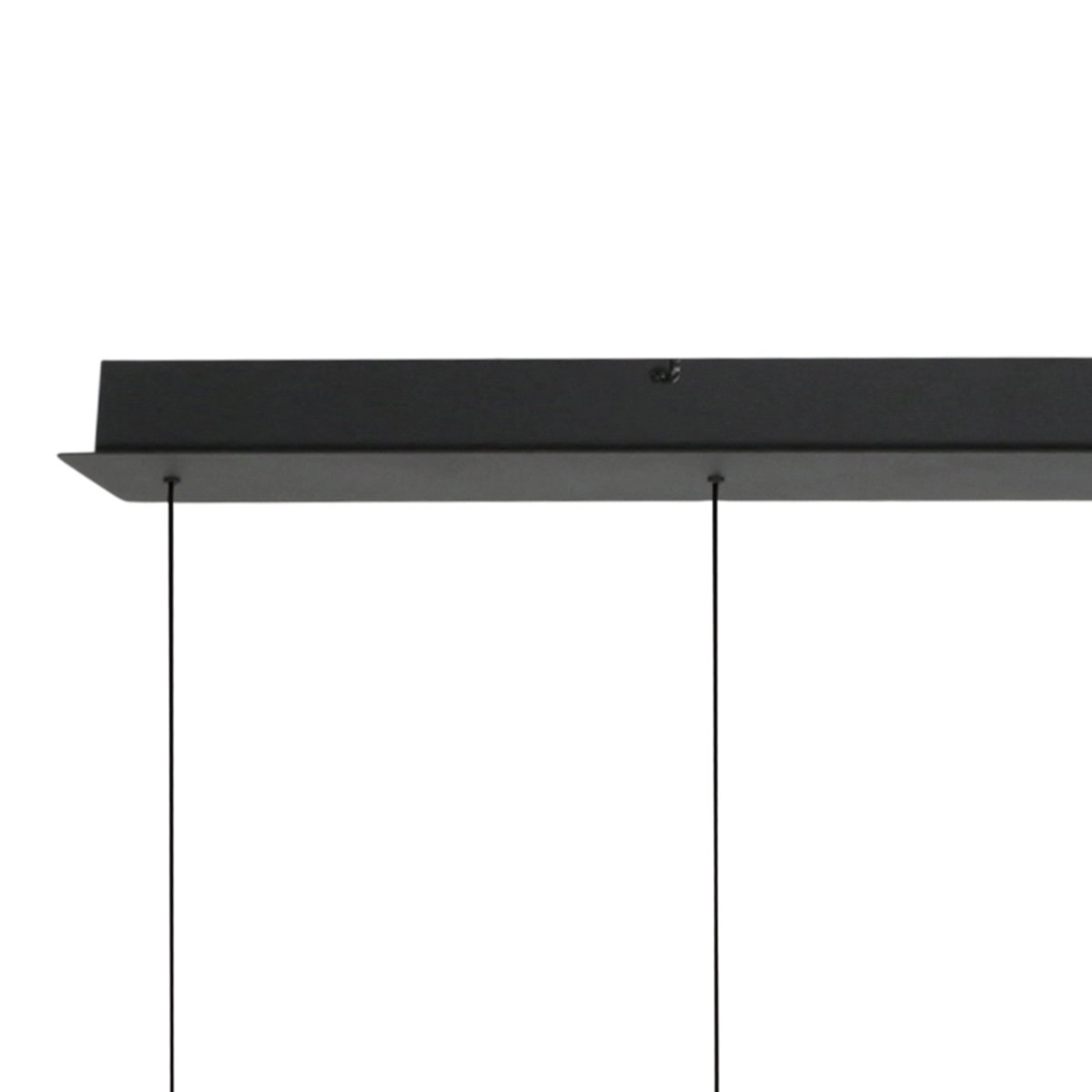 5-licht eettafel hanglamp Belluno led - zwart met glas Steinhauer 8712746183900