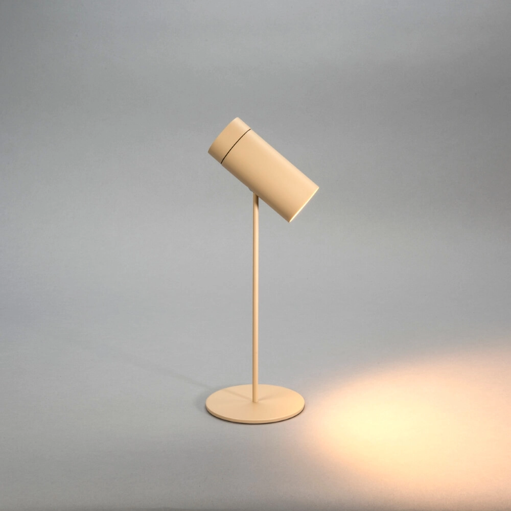 Oplaadbare tafellamp Multi zand bruin met magneet KonstSmide 7318307844337