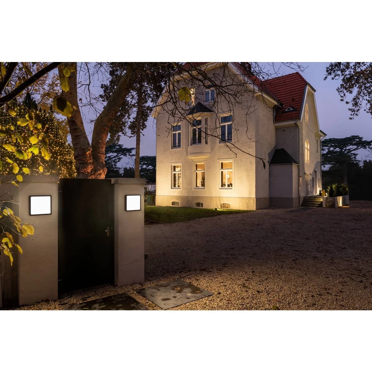 Plafonnière Ainos Square met bewegingssensor SLV 4024163236096